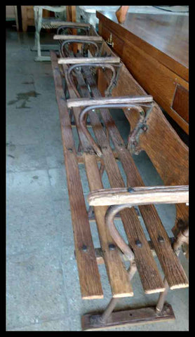 I.819 BANCA RÚSTICA PARA CUATRO