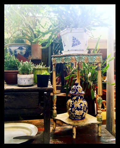 I.826 ESQUINERO TURQUESA Y DORADO