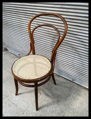 I.2165  8  SILLAS VIENA RESTAURADAS