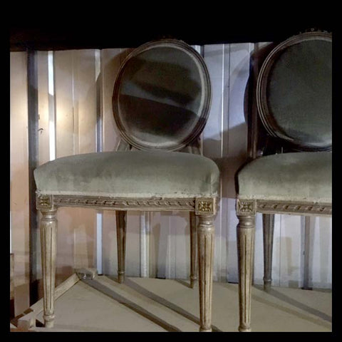 I.877 CUATRO SILLAS LUIS XVI