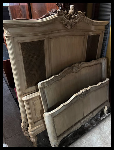 I.3816 CAMAS FRANCESAS PATINADAS