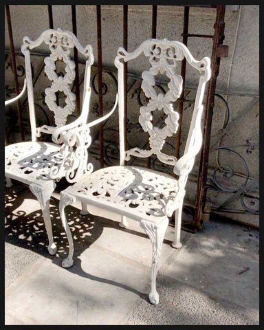 I.1835 8 SILLAS DE TERRAZA