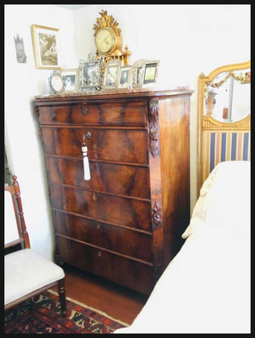 I.1838 CÓMODA ALTA PALMA DE CABOA