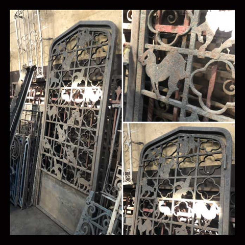 I.1103 REJA DE FIERRO DE ANIMALES