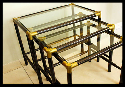 I.458 TRÍO MESAS NIDO DE FIERRO