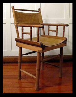 I.462 SILLA DE DIRECTOR DE CUERO