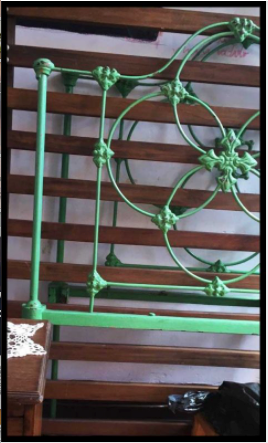 I.2118 CAMA VERDE DE UNA PLAZA