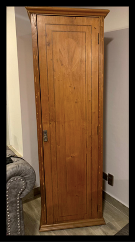 I.4008 MUEBLE REPISERO ALTO CON MARQUETERÍA