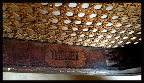 I.1764 JUEGO DE COMEDOR THONET ORIGINAL