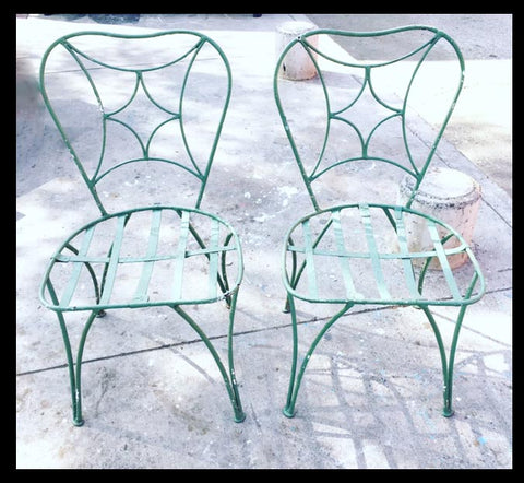 I.431 3 SILLAS DE FIERRO