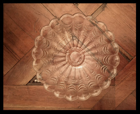 II.621 CENTRO DE MESA DE VIDRIO