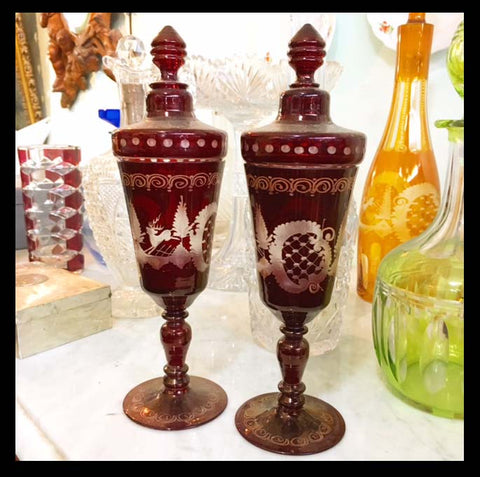 II.744 COPONES ROJOS CON TAPA