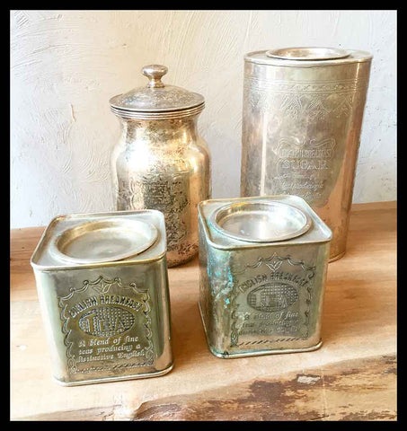 II.609 ANTIGUOS TARROS DE TÉ