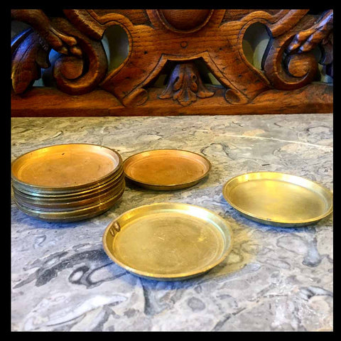 II.612 POSACOPAS DE BRONCE