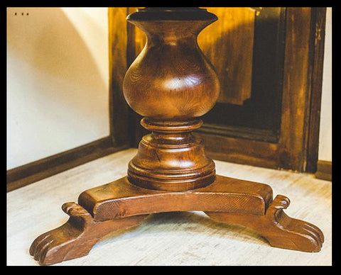 I.326 MESA REDONDA DE PINO OREGÓN