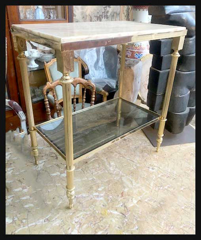 I.1609 MESITA DE MÁRMOL