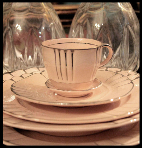 II.138 LOZA ROSADA COMPLETA