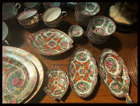 II.1556 LOZA COMPLETA CANTÓN ROSE