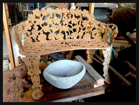 I.1626 SILLONES DE FIERRO FUNDIDO