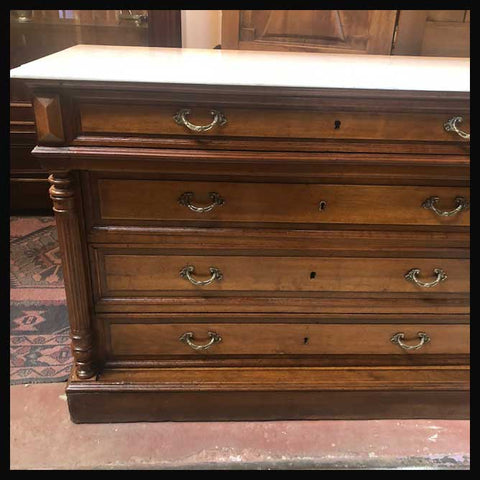 I.1296 CÓMODA DE ROBLE FRANCÉS