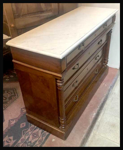 I.1296 CÓMODA DE ROBLE FRANCÉS