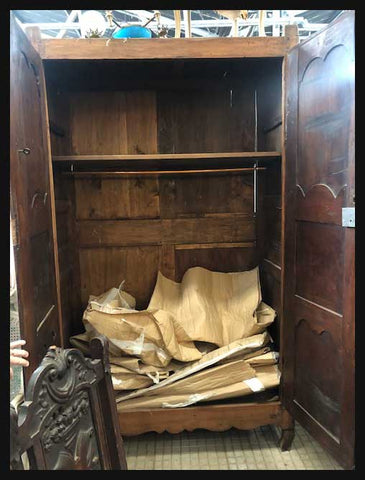 I.1640 ALACENA ALTA DE MADERA