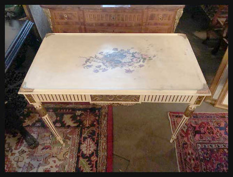 I.1629 ARRIMO BLANCO CON FLORES