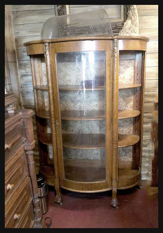 I.1638 VITRINA PUERTAS CURVAS