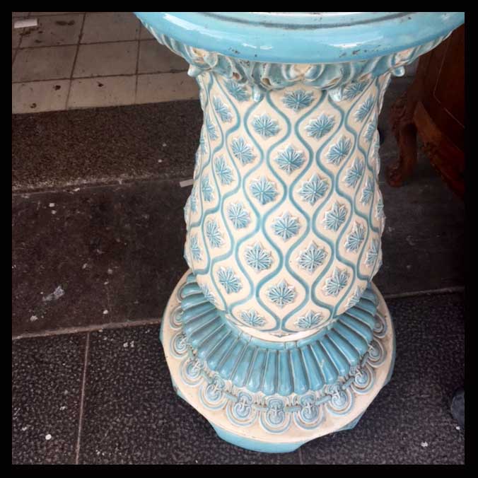 II.865 JARDINERA TURQUESA