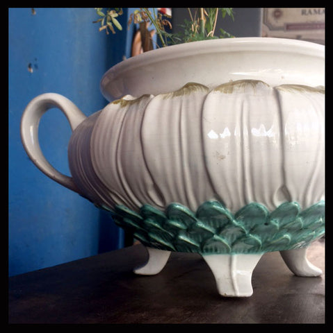 II.867 JARDINERA TURQUESA