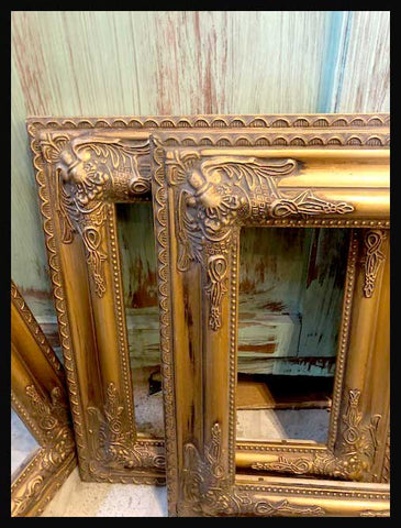 II.1896 TRÍO DE MARCOS DORADOS