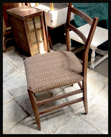 I.1321 SILLAS DE TELA Y MADERA