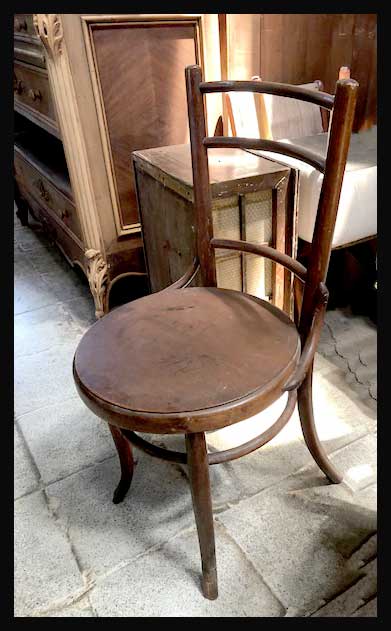 I.1322 SILLA VIENA DE MADERA