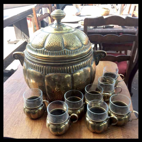 II.909 PONCHERA DE BRONCE PARA 8