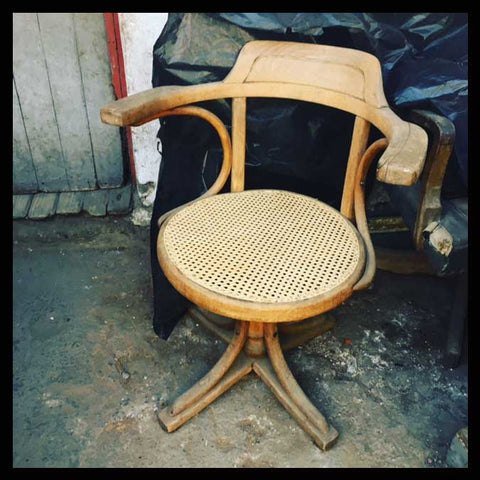 I.535 SILLA SHERIF CON JUNCO GIRATORIA