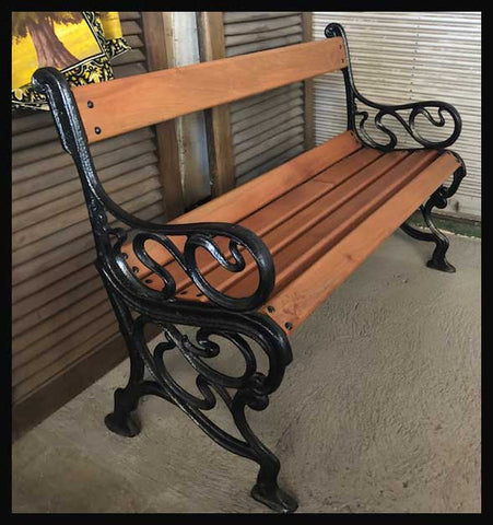 I.1359 BANCA DE FIERRO Y MADERA