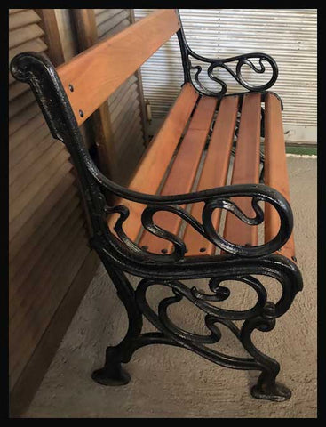 I.1359 BANCA DE FIERRO Y MADERA