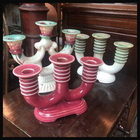 II.1904 CANDELABROS LOTA ORIGINALES