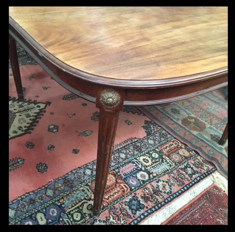 I.560 MESA LUIS XVI DE CAOBA