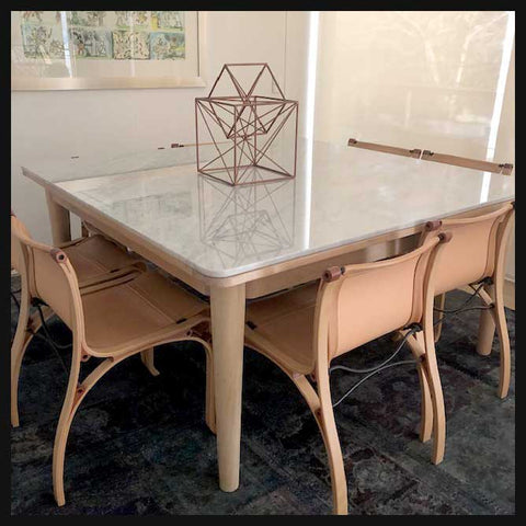 I.1680 COMEDOR A MEDIDA DE MADERA Y MÁRMOL