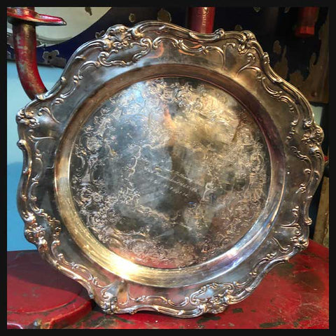 II.2213 BANDEJA PLAQUÉ