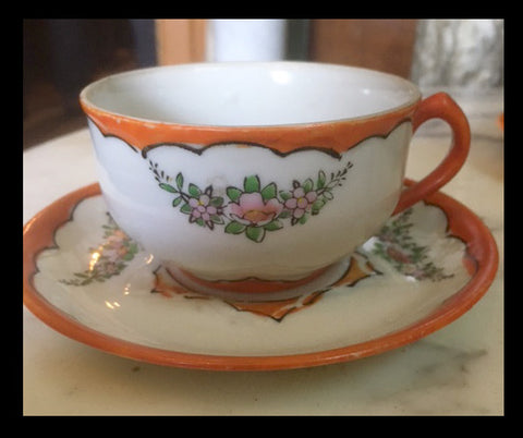 II.936 TAZA PINTADA A MANO