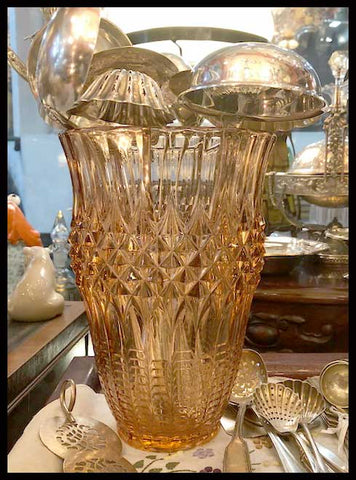 II.1581 FLORERO CRISTAL ROSADO