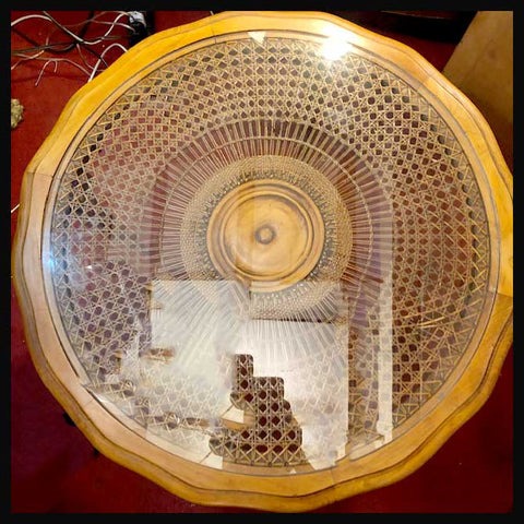 I.1403 MESA DE CENTRO JUNCO DE SOL