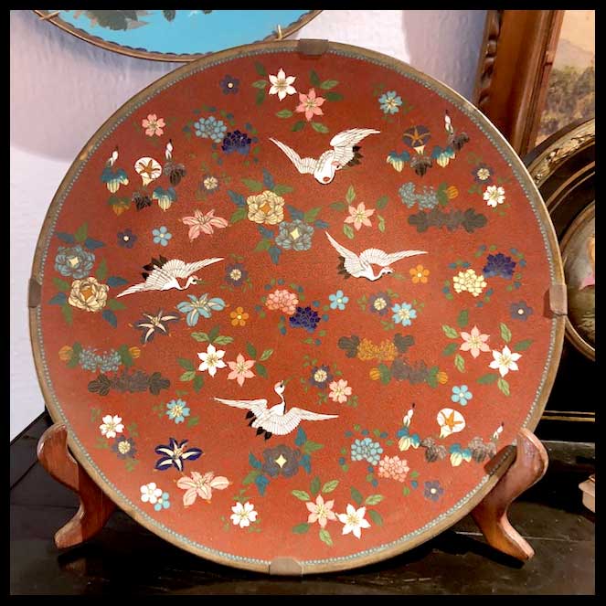 II.1598 PLATOS CLOISONNÉ