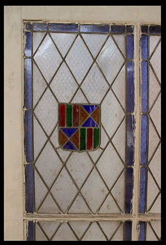 II.208 PAR DE VENTANAS DE VITRAL