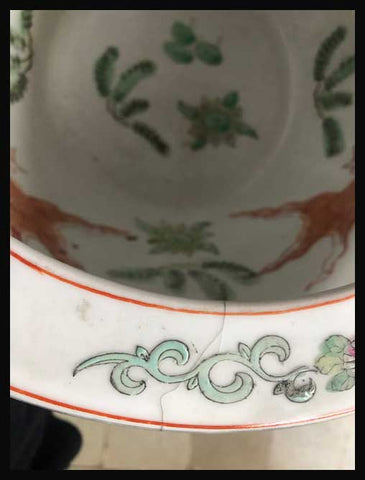 II.1943 PAR DE PECERAS CHINAS