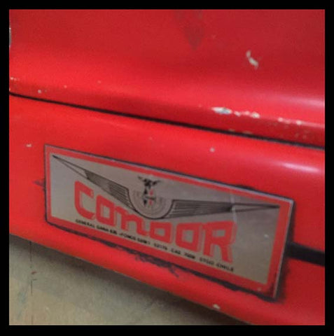 II.651 PESA DE ABANICO ROJA