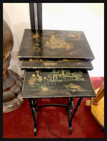 I.1691 TRÍO DE MESITAS NIDO ALTAS CHINAS