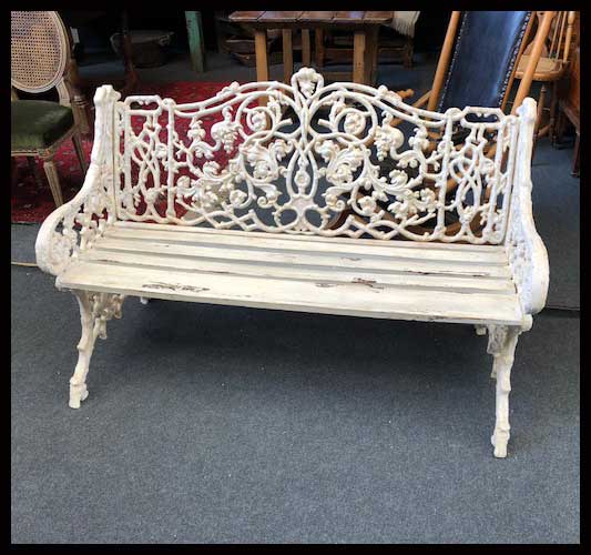 I.1068 BANCA DE FIERRO FUNDIDO